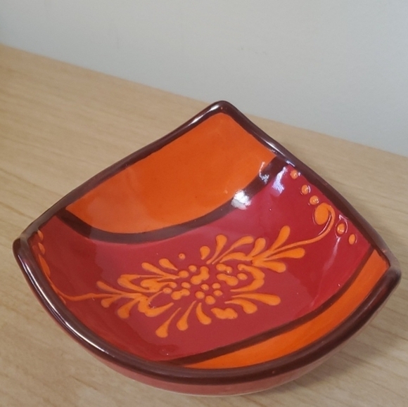 Del Rio Salado Ceramic Pottery Handmade in Spain Small Bowl 4"  7Oz - Picture 3 of 14